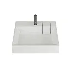 Умывальник на стиральную машину Ceramicanova Quattro 60см искусственный камень, CN0101