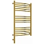 Полотенцесушитель электрический Сунержа Богема 3.0, высота 80 см, ширина 50 см, диммер слева/справа, цвет золото, 03-5802-8050/03-5803-8050