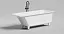 Ванна Salini Cascata Kit 104813GF, 170 х 70 см, из искусственного камня S-Sense, цвет белый, покраска по RAL полностью
