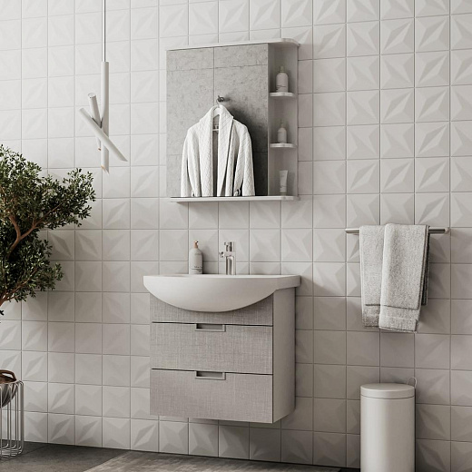 Тумба под умывальник Volna Vario Sf 60.2Y под умывальник Балтика лен