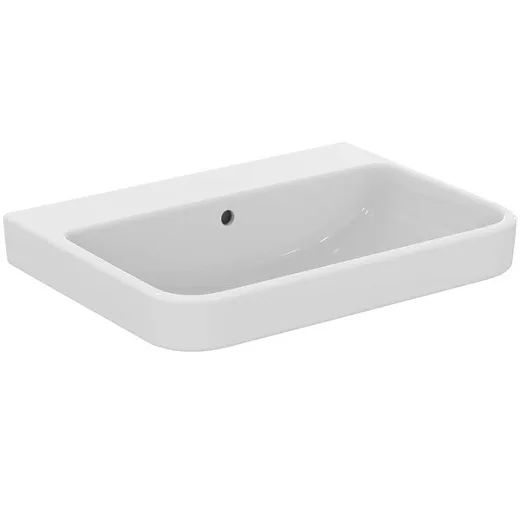 Умывальник Ideal Standard i.life B 65см без отверстия под смеситель, T533401