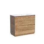 Тумба под раковину Sancos Libra Floor LB100FECH, 100 см, напольная, дуб чарльстон