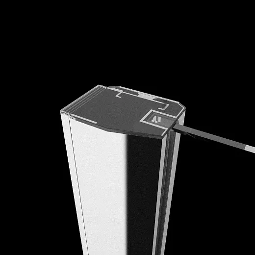 Душевой уголок Radaway Almatea P 100x90 графит/хром