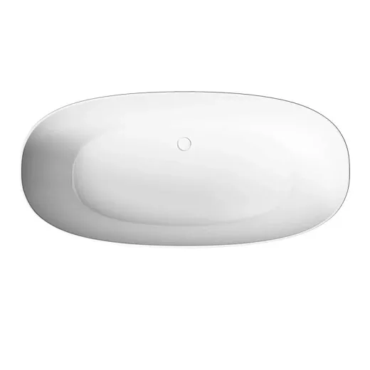 Aкриловая ванна Sancos Oval FB21 отдельностоящая, 170 х 80 см, белый