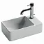 Умывальник Ceramicanova Element 40см подвесной белый, CN5045 сантехфарфор