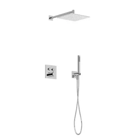 Душевая система Sancos Linn SC9022CH, термостатическая, хром