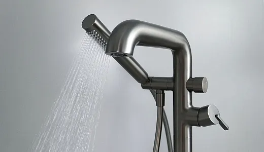 Смеситель для ванны Deante Silia Titanium BQS_D17M титан
