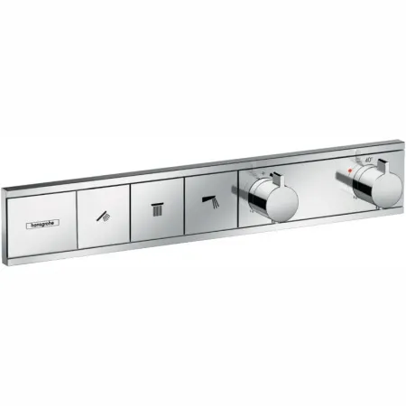 Смеситель для душа Hansgrohe RainSelect 15381000, 3 потребителя, термостатический, хром