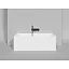 Ванна Salini Orlanda Kit 102115MF 160 х 70 см, из искусственного камня S-Sense, с донным клапаном, цвет белый матовый, покраска по RAL полностью