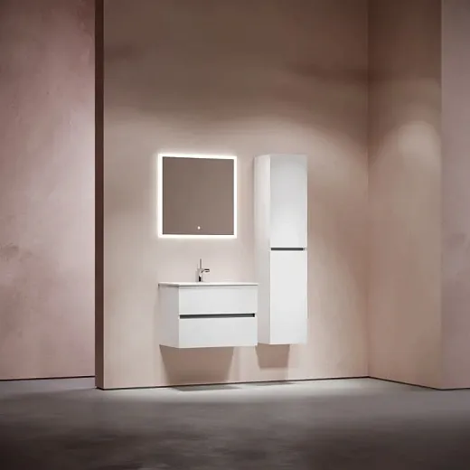 Тумба под раковину Sancos Urban UR70W, 70 см, подвесная, цвет белый