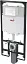 Система инсталляции для унитазов AlcaPlast Alcaplast AM1101/1200 Slim 84 мм