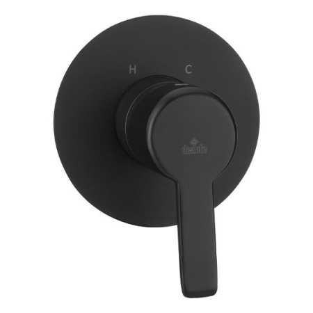 Смеситель скрытого монтажа Deante Arnika Nero BQA_N44L черный матовый Смеситель скрытого монтажа Deante Arnika Nero BQA_N44L черный матовый