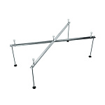 Каркас усиленный для угловых ванн Triton 140x140-150x150, универсальный, на 5 опор Каркас усиленный для угловых ванн Triton 140x140-150x150, универсальный, на 5 опор