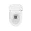 Подвесной унитаз VitrA S50 безободковый Rim-ex санитарный фарфор, антибактериальное покрытие Hygiene, белый, 7740B003-0075