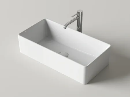 Умывальник накладной Ceramicanova Алессия (Alessia) 61x31x15см, белый, CN6083