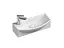 Умывальник подвесной Ceramicanova Element прямоугольный с крепежом 455х220х130мм, CN6038R