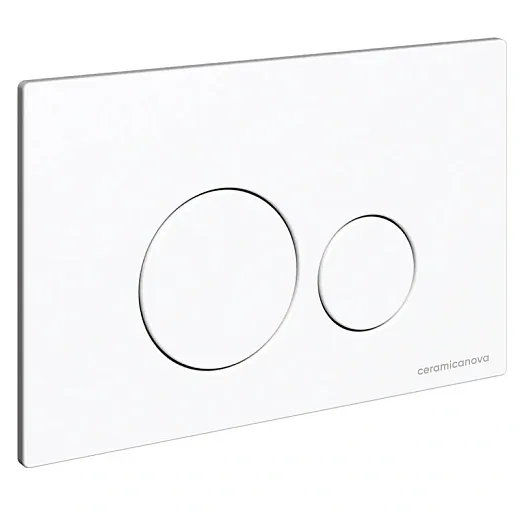 Инсталляция для унитаза Ceramicanova Envision CN1001W/Round, с кнопкой и креплениями, цвет белый