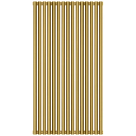 Радиатор трубчатый Сунержа Эстет-11, 15 секций, боковое подключение, цвет золото, 03-0302-1215