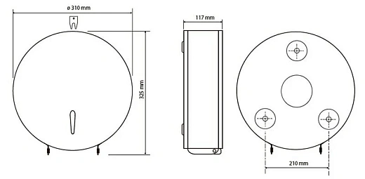 Диспенсер для туалетной бумаги Bemeta Hotel 125212085 31 x 13 x 32 см, хром матовый Диспенсер для туалетной бумаги Bemeta Hotel 125212085 31 x 13 x 32 см, хром матовый