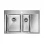 Кухонная мойка PAULMARK KRONER 78/2SF PM227851-BSL