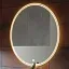 Зеркало Aqwella Clarberg Circle 100 с подсветкой