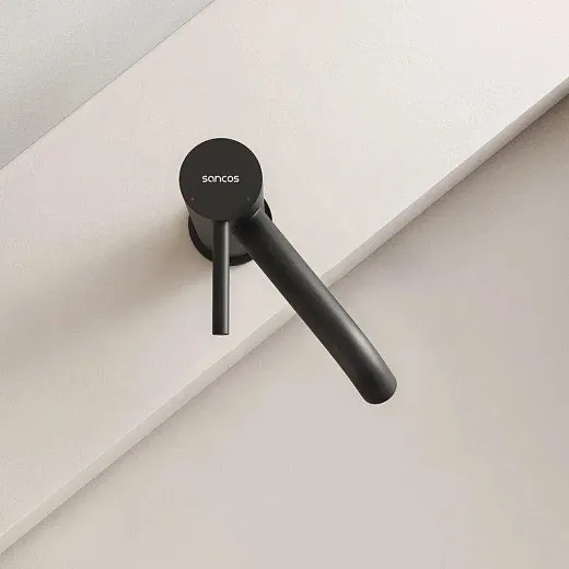 Смеситель для раковины Sancos Etna SC9001MB, черный матовый