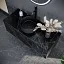 Тумба под раковину Sancos Stone 120, подвесная, Nero Marquina (черный мрамор), ST120NM