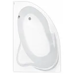 Ванна акриловая Poolspa Poolspa Europa 165x105 L с ножками