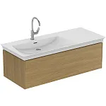 Умывальник асимметричный левая версия Ideal Standard La Dolce Vita 126см с отверстием подсмеситель, E263201