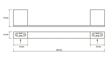 Полотенцедержатель Bemeta Via 135004042 Полотенцедержатель Bemeta Via 135004042