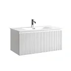 Тумба под раковину Sancos SNOB R 1.0, SNR1.090W, 90 см, подвесная, Bianco