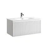 Тумба под раковину Sancos SNOB R 1.0, SNR1.090W, 90 см, подвесная, Bianco