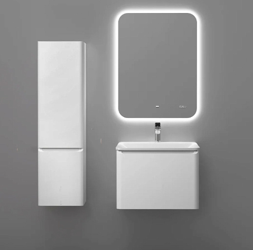 Зеркало Raval Ego 60 с подсветкой и часами