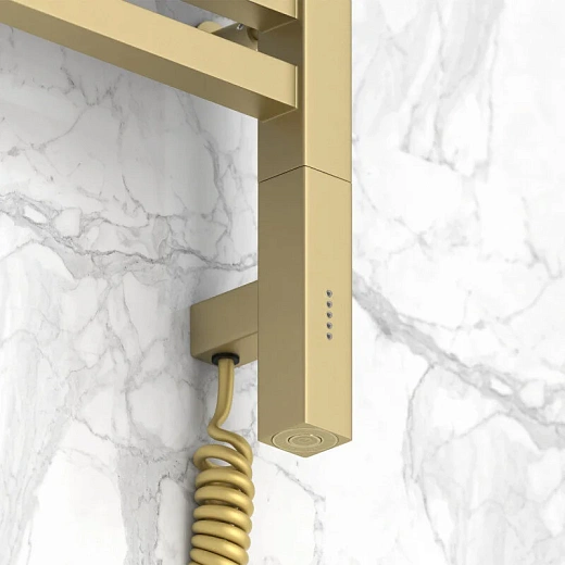 Полотенцесушитель электрический Сунержа Модус 3.0, 800x300, цвет матовая шампань, 022-5700-8030/022-5701-8030