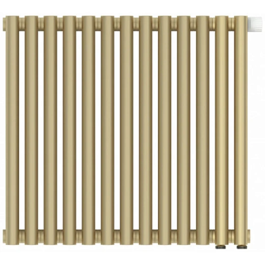 Радиатор отопления Сунержа Эстет-11 EU50, 13 секций, нижнее подключение, цвет матовая шампань, 022-0312-5013