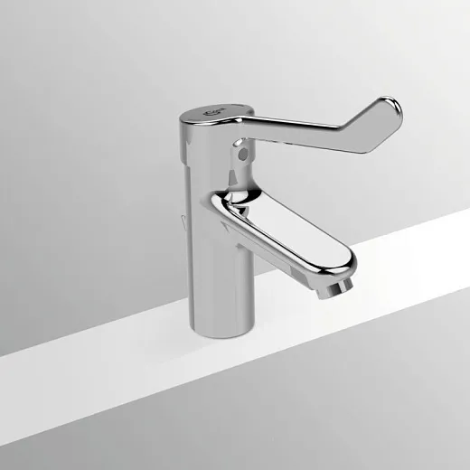 Смеситель для умывальника медицинский Ideal Standard  CERAPLUS 2.0 BC097AA  локтевой
