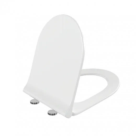 Комплект инсталяции  VitrA Mia Round с унитазом безободковым, с сиденьем микролифт, 9873B003-7205