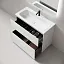 Тумба под раковину Sancos Folk Floor FL100FW, 100 см, напольная, bianco