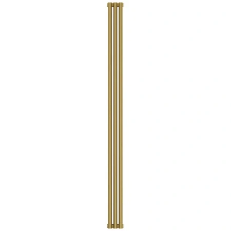 Радиатор трубчатый Сунержа Эстет-11, 3 секции, боковое подключение, цвет матовое золото, 032-0302-1803 Радиатор трубчатый Сунержа Эстет-11, 3 секции, боковое подключение, цвет матовое золото, 032-0302-1803