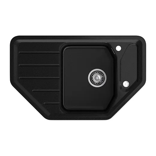 Мойка кухонная GRANFEST GF - C800E (черный)