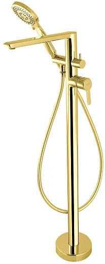 Смеситель для ванны напольный Deante Arnika Gold BQA_Z17M золото