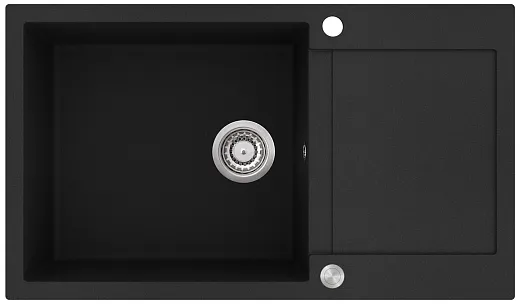 Мойка AquaSanita Tesa plus SQT 104 601 AW black metallic