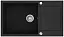 Мойка AquaSanita Tesa plus SQT 104 601 AW black metallic