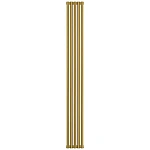 Радиатор трубчатый Сунержа Эстет-00, 5 секций, боковое подключение, цвет золото, 03-0332-1805 Радиатор трубчатый Сунержа Эстет-00, 5 секций, боковое подключение, цвет золото, 03-0332-1805