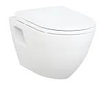 Унитаз подвесной Terra, белый, 1с, без сидения, TP325-51CB00E-0000