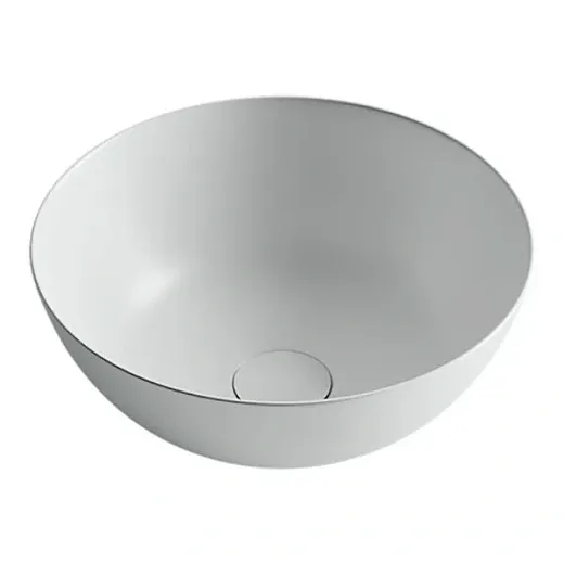 Умывальник Ceramicanova CN6003 35.8х35.8х15.5см накладной круглый без перелива, CN6003
