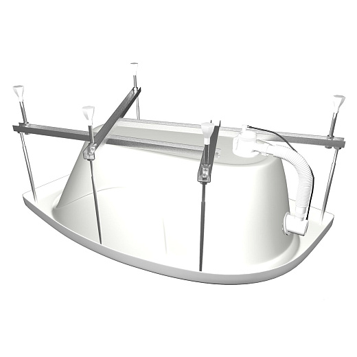 Ванна акриловая Тритон Изабель New 170х100 (правая)