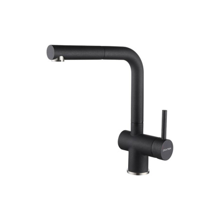 Смеситель PAULMARK DOSSE Do214418-418 (черный/черный металлик)