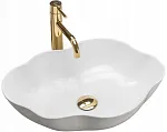 Умывальник Rea Pearl 51,5х37,5 белый, REA-U0265