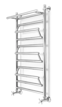 Полотенцесушитель ZorG Vitra Plus c полочкой 500/1000